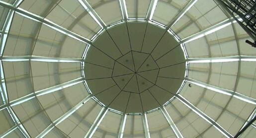 采光頂電動遮陽