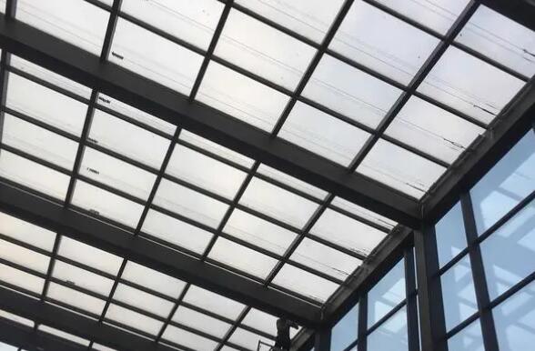 采光頂電動遮陽